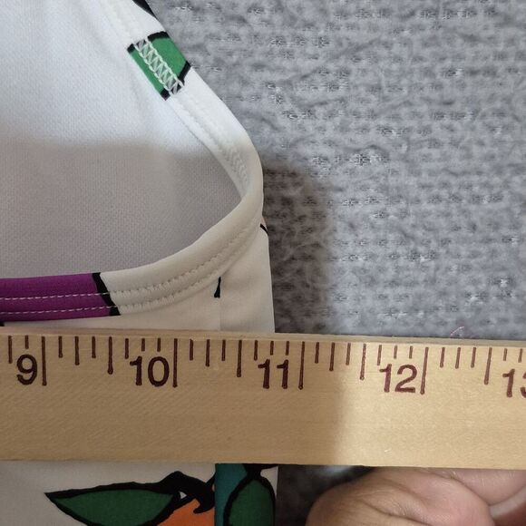 Hanna Andersson Girls Fruits Print Tankini Top Swimsuit Set 160cm 14-16 - Picture 4 of 11